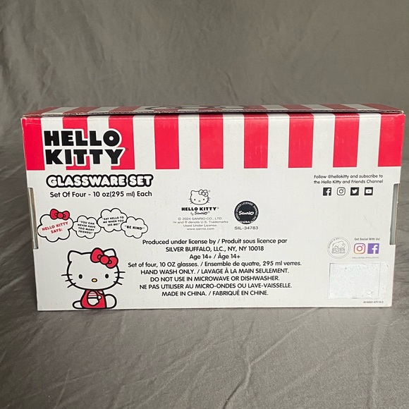 Hello Kitty Glassware Set - Picture 3 of 3